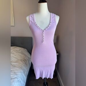 Tularosa Green - Meg Mini Dress in Lilac NWOT Size S